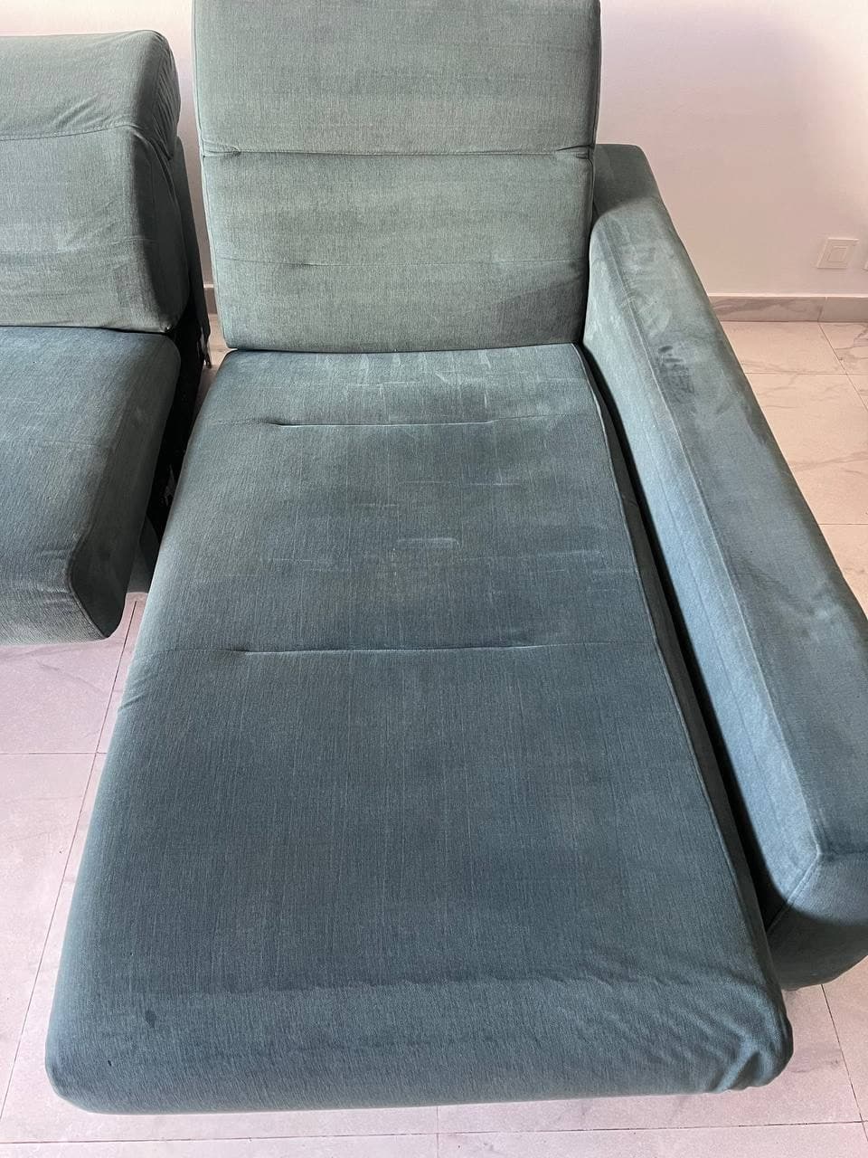 Upholstery — After