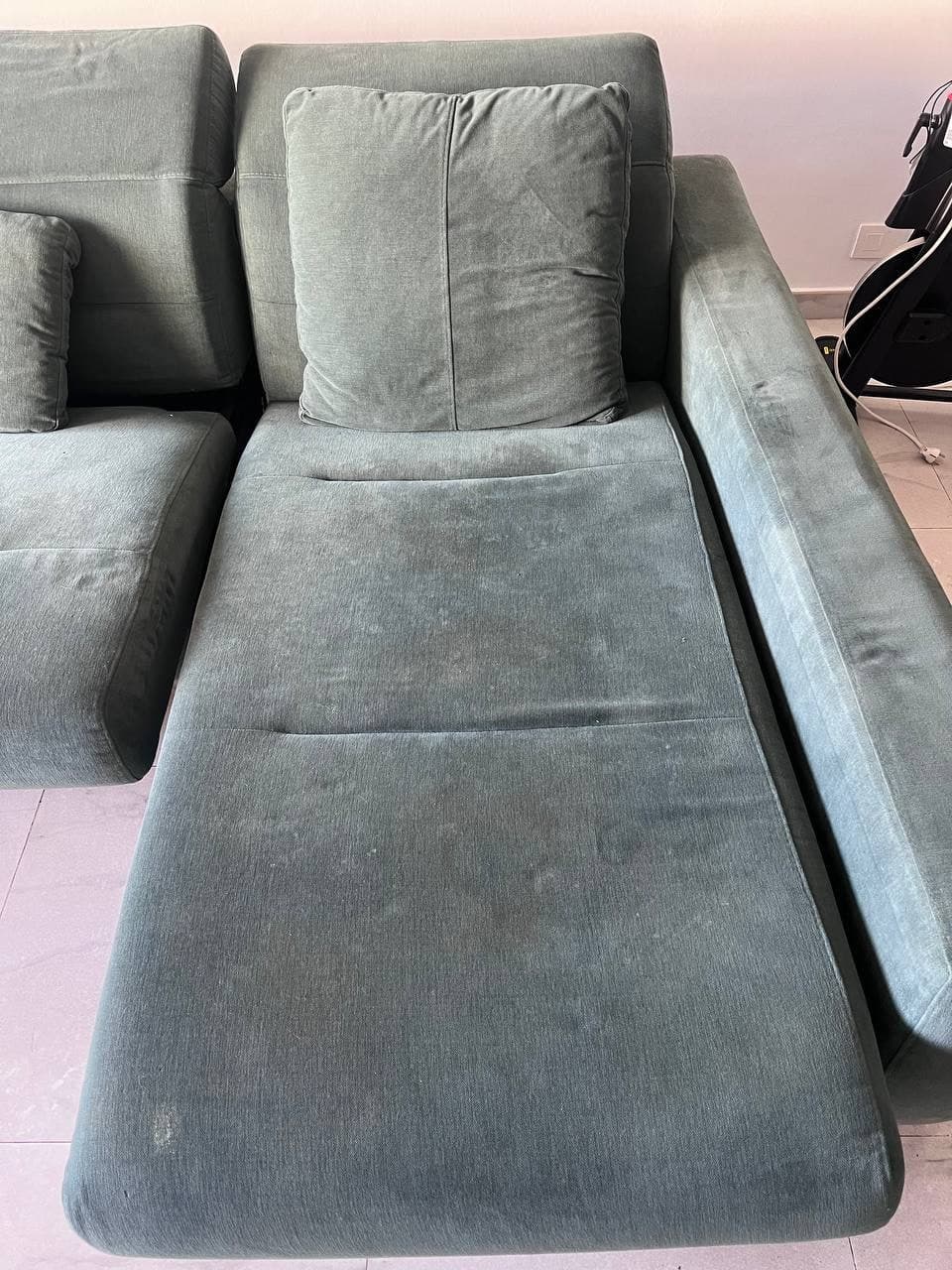 Upholstery — Before