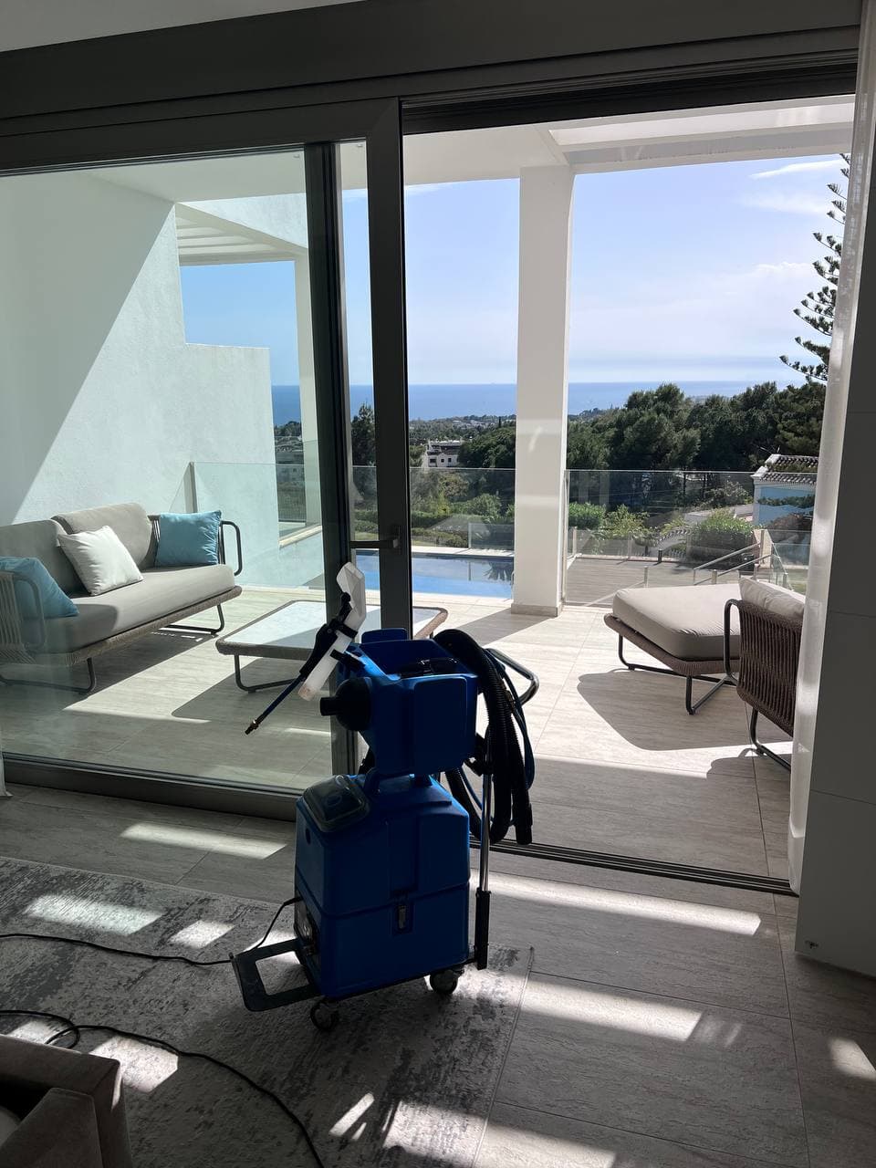 Terrace Furniture Care — real work photo